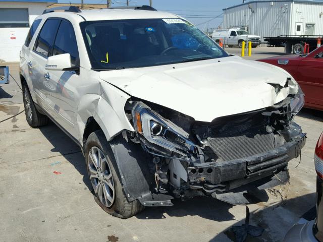 1GKKRRKD4DJ231796 - 2013 GMC ACADIA SLT თეთრი ფოტო 1