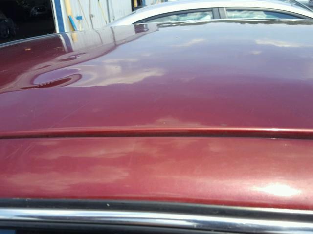 1G2NF52E8YM880867 - 2000 PONTIAC GRAND AM S Tünd qırmızı foto 9