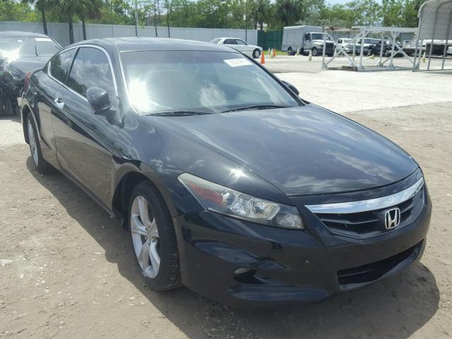 1HGCS2A83CA008746 - 2012 HONDA ACCORD EXL BLACK photo 1