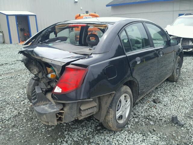1G8AF52F85Z114486 - 2005 SATURN ION LEVEL BLACK photo 4