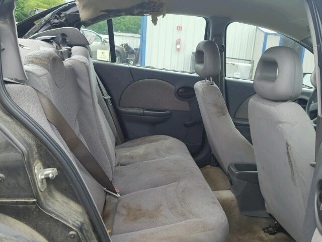 1G8AF52F85Z114486 - 2005 SATURN ION LEVEL BLACK photo 6