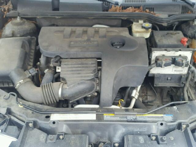 1G8AF52F85Z114486 - 2005 SATURN ION LEVEL BLACK photo 7