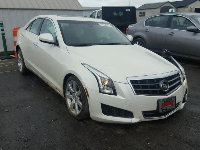 1G6AA5RA4E0178515 - 2014 CADILLAC ATS WHITE photo 1