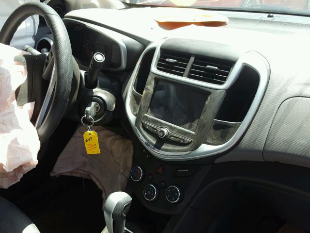 1G1JB5SH1H4155653 - 2017 CHEVROLET SONIC LS 红色 照片 9