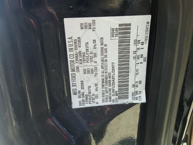 5LMFU28A8YLJ20977 - 2000 LINCOLN NAVIGATOR BLACK photo 10