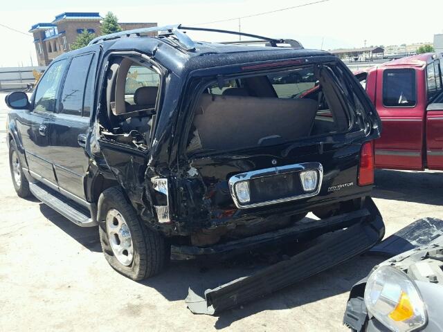 5LMFU28A8YLJ20977 - 2000 LINCOLN NAVIGATOR BLACK photo 3