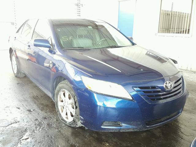 4T1BE46K69U266781 - 2009 TOYOTA CAMRY BLUE photo 1