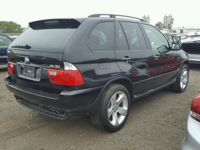 5UXFB53506LV29446 - 2006 BMW X5 4.4I BLACK photo 4