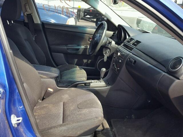 JM1BK343671691810 - 2007 MAZDA MAZDA3 BLUE photo 5