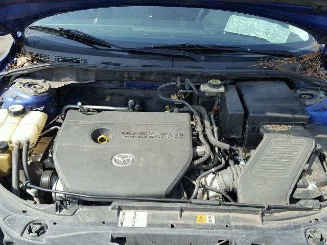 JM1BK343671691810 - 2007 MAZDA MAZDA3 BLUE photo 7