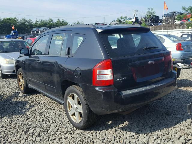 1J4NF4FB0AD581976 - 2010 JEEP COMPASS SP BLACK photo 3