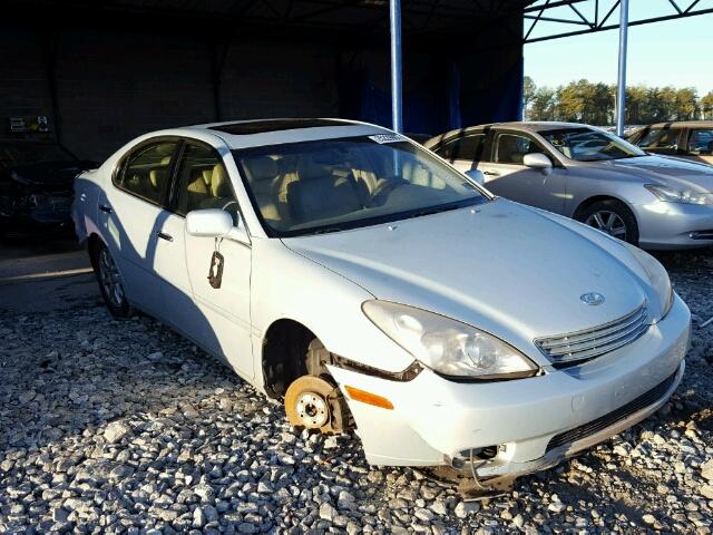 JTHBF30G120025707 - 2002 LEXUS ES 300 SILVER photo 1