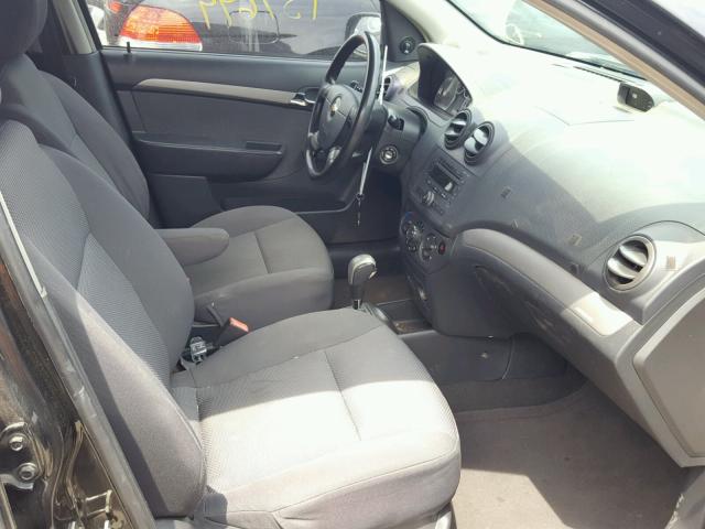 KL1TD56658B209106 - 2008 CHEVROLET AVEO BASE Qara foto 5