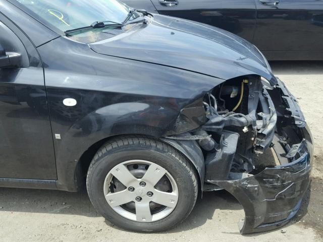 KL1TD56658B209106 - 2008 CHEVROLET AVEO BASE Qara foto 9