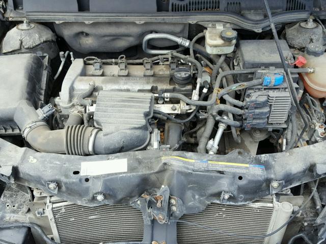 1G8AJ55F67Z200148 - 2007 SATURN ION LEVEL BLUE photo 7