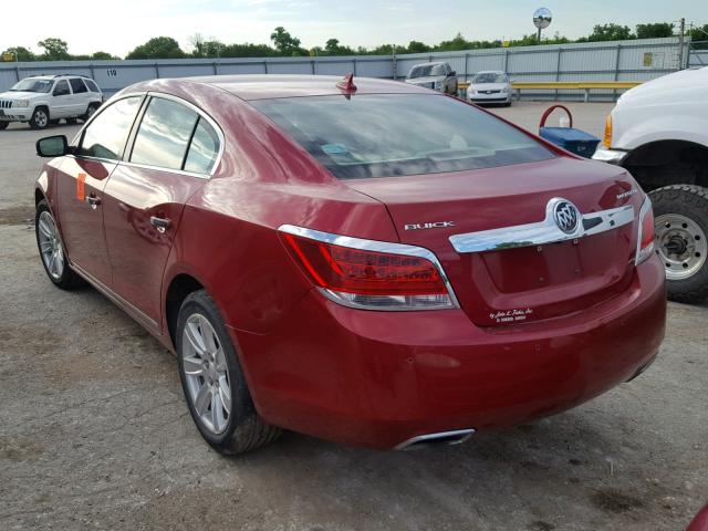 1G4GC5E34DF120565 - 2013 BUICK LACROSSE RED photo 3