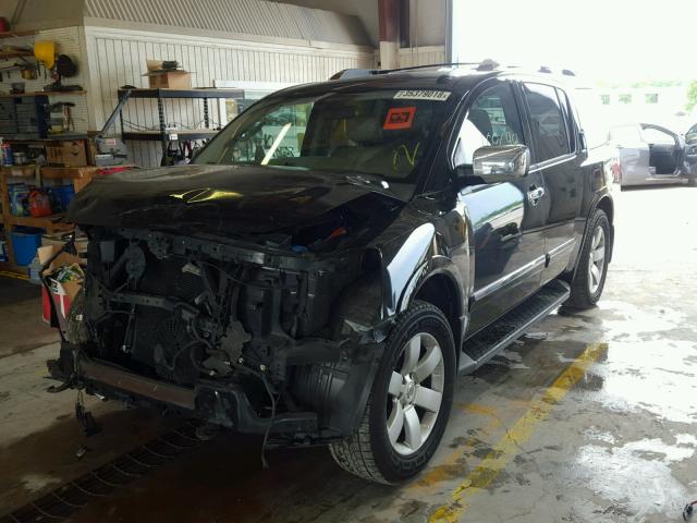 5N1BA0ND4BN600037 - 2011 NISSAN ARMADA SV BLACK photo 2