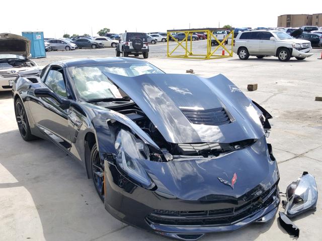 1G1YG2D74G5115854 - 2016 CHEVROLET CORVETTE S BLACK photo 1