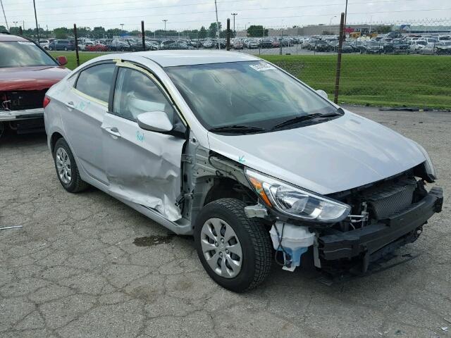 KMHCT4AE3FU892330 - 2015 HYUNDAI ACCENT GLS GRAY photo 1