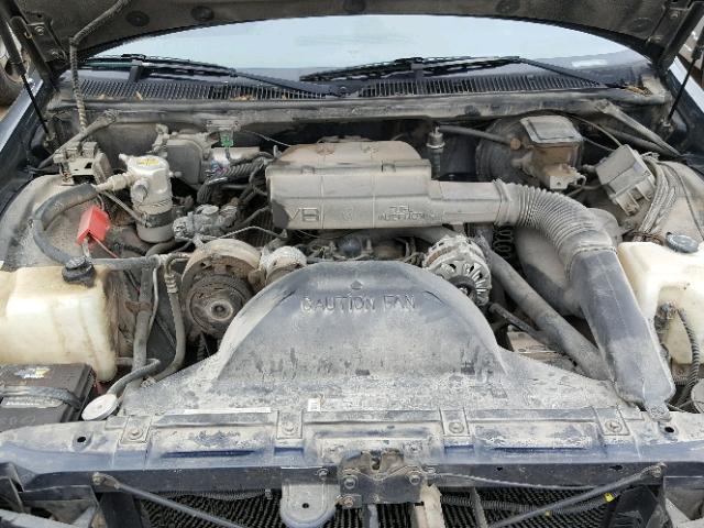 1G1BL53E5MW115936 - 1991 CHEVROLET CAPRICE BLUE photo 7