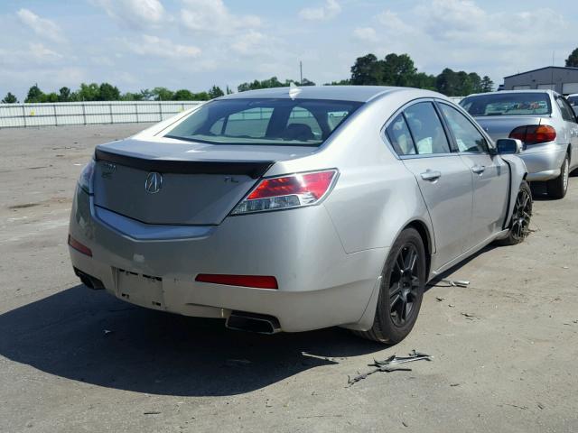 19UUA8F56BA007128 - 2011 ACURA TL GRAY photo 4