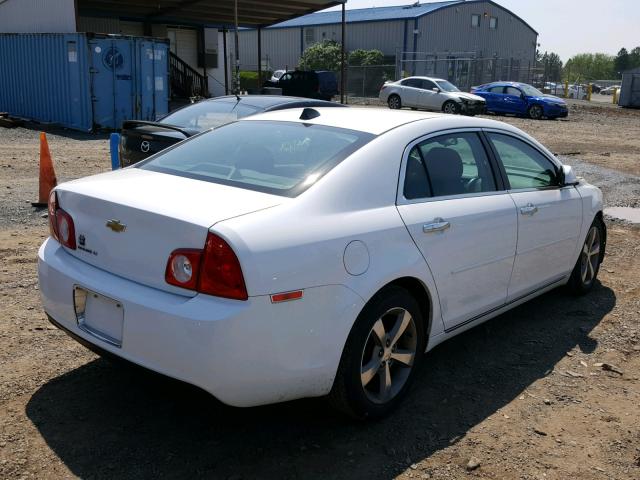 1G1ZC5E02CF250659 - 2012 CHEVROLET MALIBU 1LT 白色 照片 4