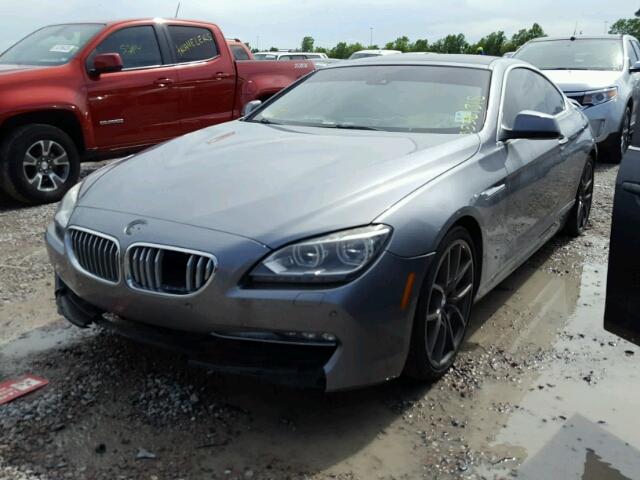 WBALX3C51CDV77857 - 2012 BMW 650 I GRAY photo 2