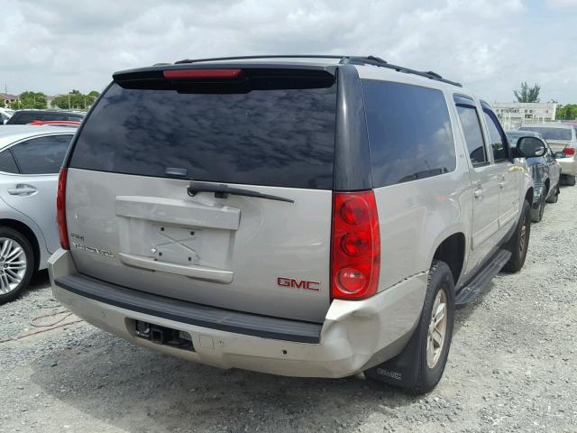 1GKFC160X8R136601 - 2008 GMC YUKON XL C BEIGE photo 4