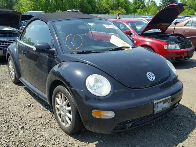 3VWCM31Y25M361626 - 2005 VOLKSWAGEN NEW BEETLE 黑色 照片 1