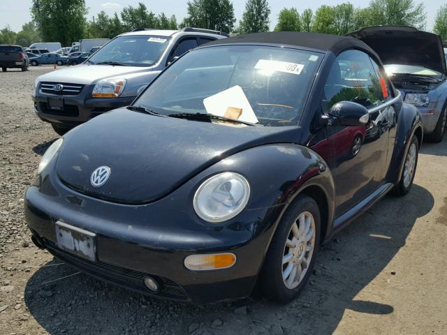 3VWCM31Y25M361626 - 2005 VOLKSWAGEN NEW BEETLE 黑色 照片 2