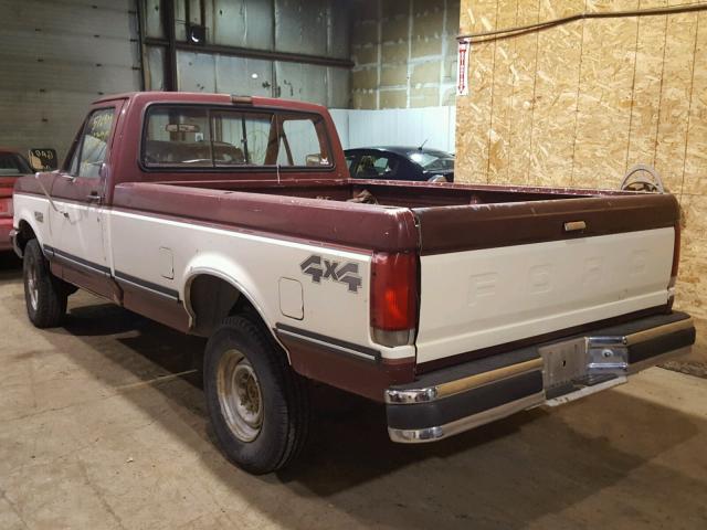 2FTEF26N1MCA02664 - 1991 FORD F250 TWO TONE photo 3