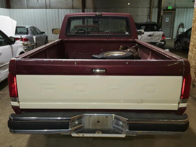 2FTEF26N1MCA02664 - 1991 FORD F250 TWO TONE photo 6