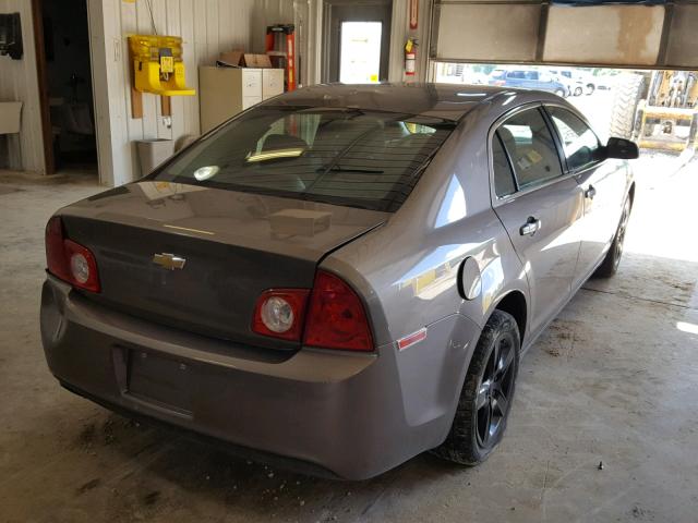 1G1ZA5EU8BF320897 - 2011 CHEVROLET MALIBU LS SILVER photo 4