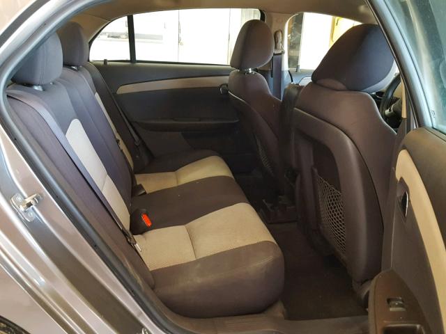 1G1ZA5EU8BF320897 - 2011 CHEVROLET MALIBU LS SILVER photo 6