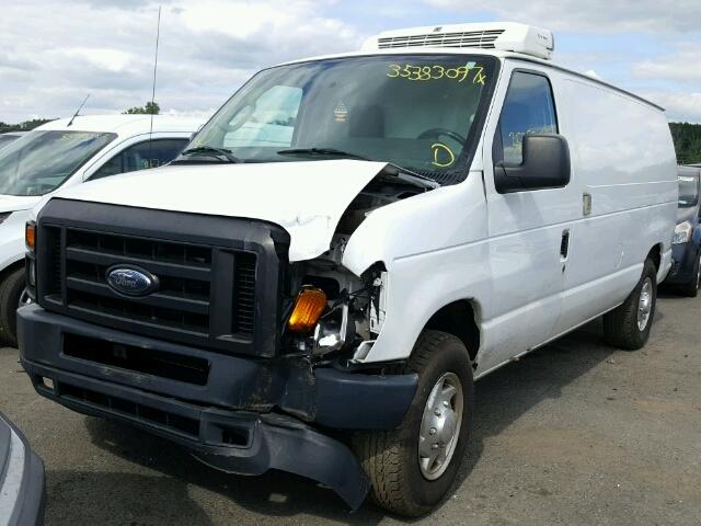 1FTNE1EWXCDA41923 - 2012 FORD ECONOLINE WHITE photo 2