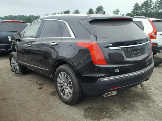 1GYKNDRS0HZ231875 - 2017 CADILLAC XT5 LUXURY BLACK photo 3