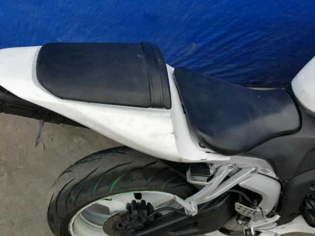 JH2PC400X7M009828 - 2007 HONDA CBR600 RR WHITE photo 6