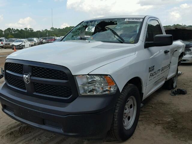 3C6JR6AG7FG580867 - 2015 RAM 1500 WHITE photo 2