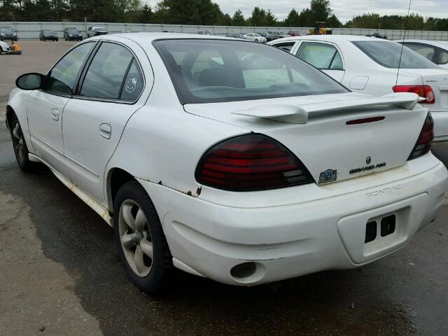 1G2NF52E23C266993 - 2003 PONTIAC GRAND AM WHITE photo 3