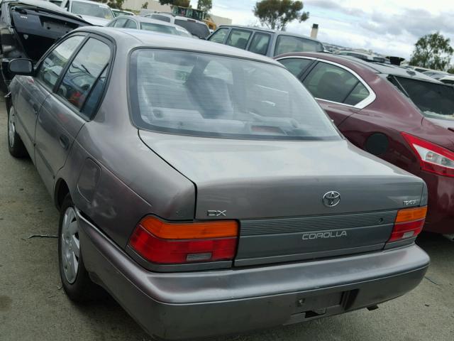 1NXAE09BXSZ232834 - 1995 TOYOTA COROLLA LE GRAY photo 3