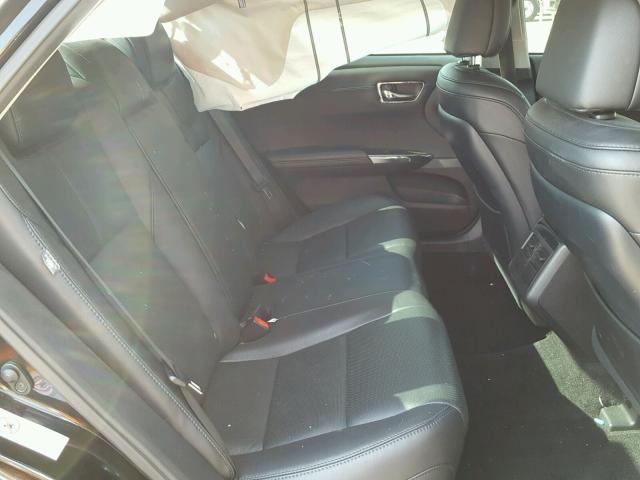 4T1BK1EB4FU155103 - 2015 TOYOTA AVALON XLE BLACK photo 6