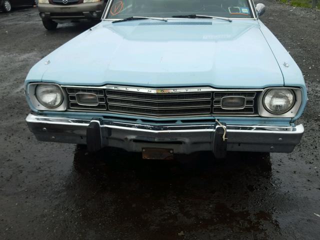 VH23C4F173965 - 1974 PLYMOUTH SCAMP BLUE photo 7