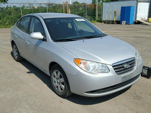 KMHDU45D09U783976 - 2009 HYUNDAI ELANTRA GL SILVER photo 1