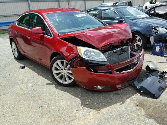 1G4PP5SK4D4246985 - 2013 BUICK VERANO RED photo 1