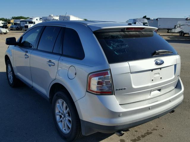 2FMDK38C99BA69286 - 2009 FORD EDGE SEL SILVER photo 3