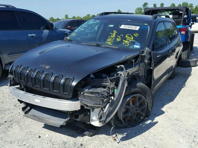 1C4PJLCB5EW244824 - 2014 JEEP CHEROKEE L BLACK photo 2