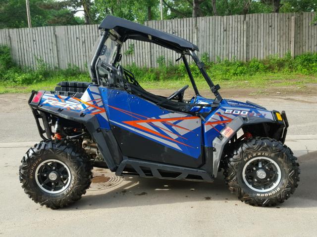 4XAVE76A9DB615650 - 2013 POLARIS RZR 800 S BLUE photo 1