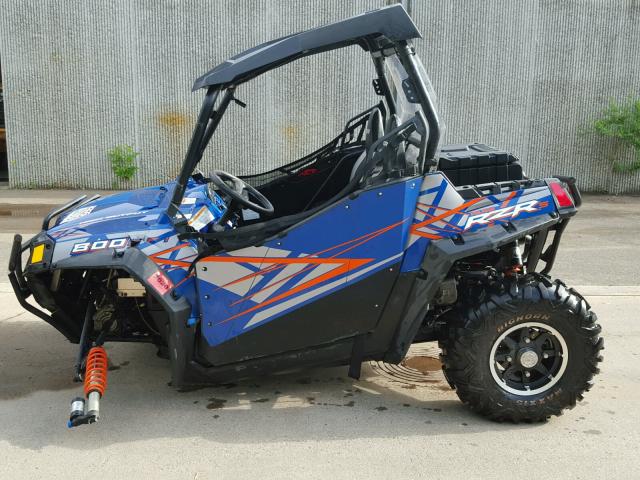 4XAVE76A9DB615650 - 2013 POLARIS RZR 800 S BLUE photo 3