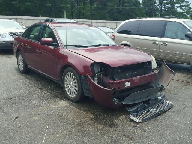 1MEHM42177G606240 - 2007 MERCURY MONTEGO PR 栗色 照片 1