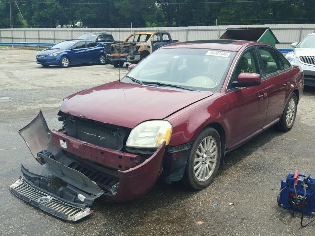 1MEHM42177G606240 - 2007 MERCURY MONTEGO PR 栗色 照片 2